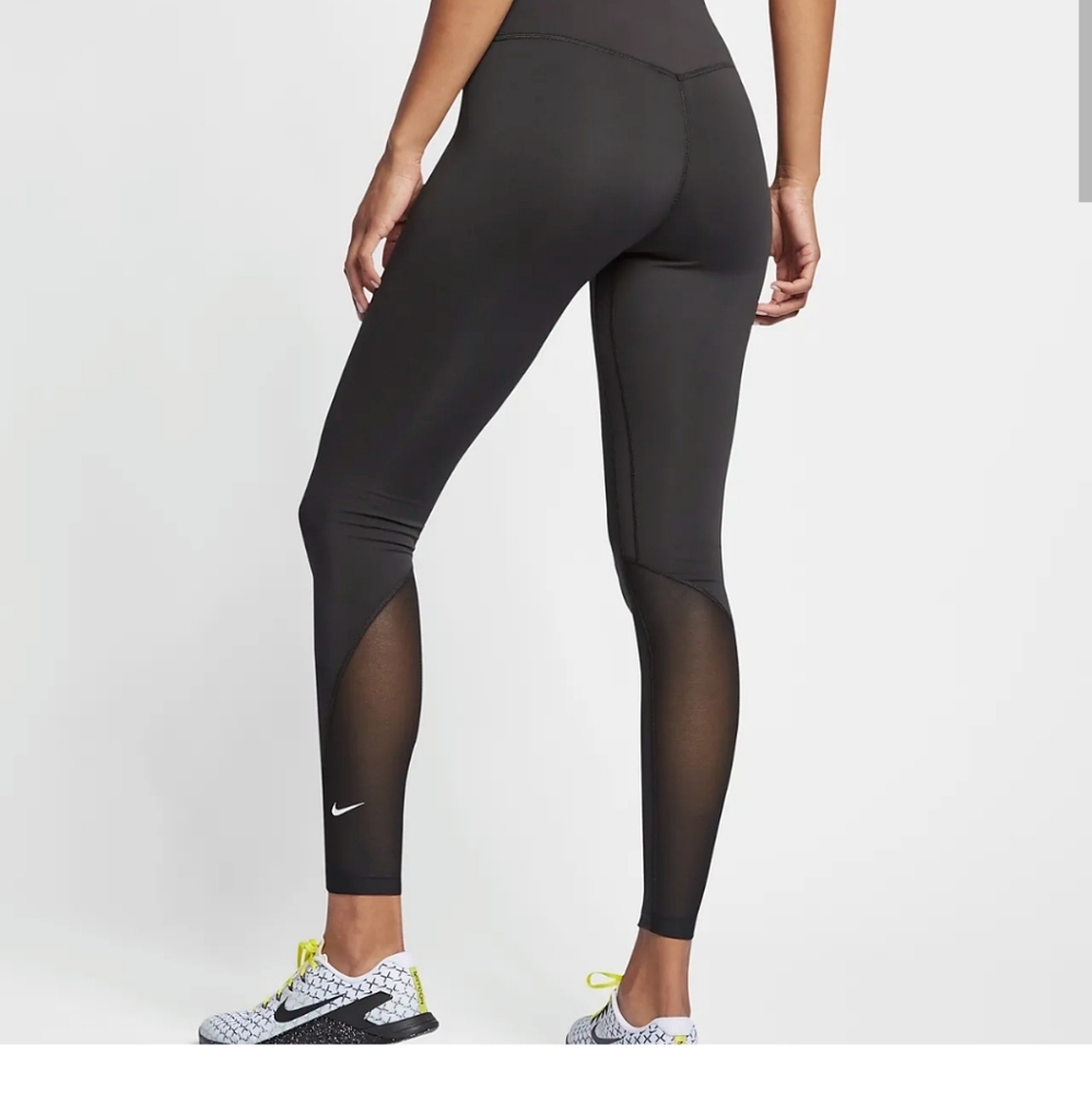 Xs, Nike ONE Tight Fit with Mesh Tights - Picture 2 of 14